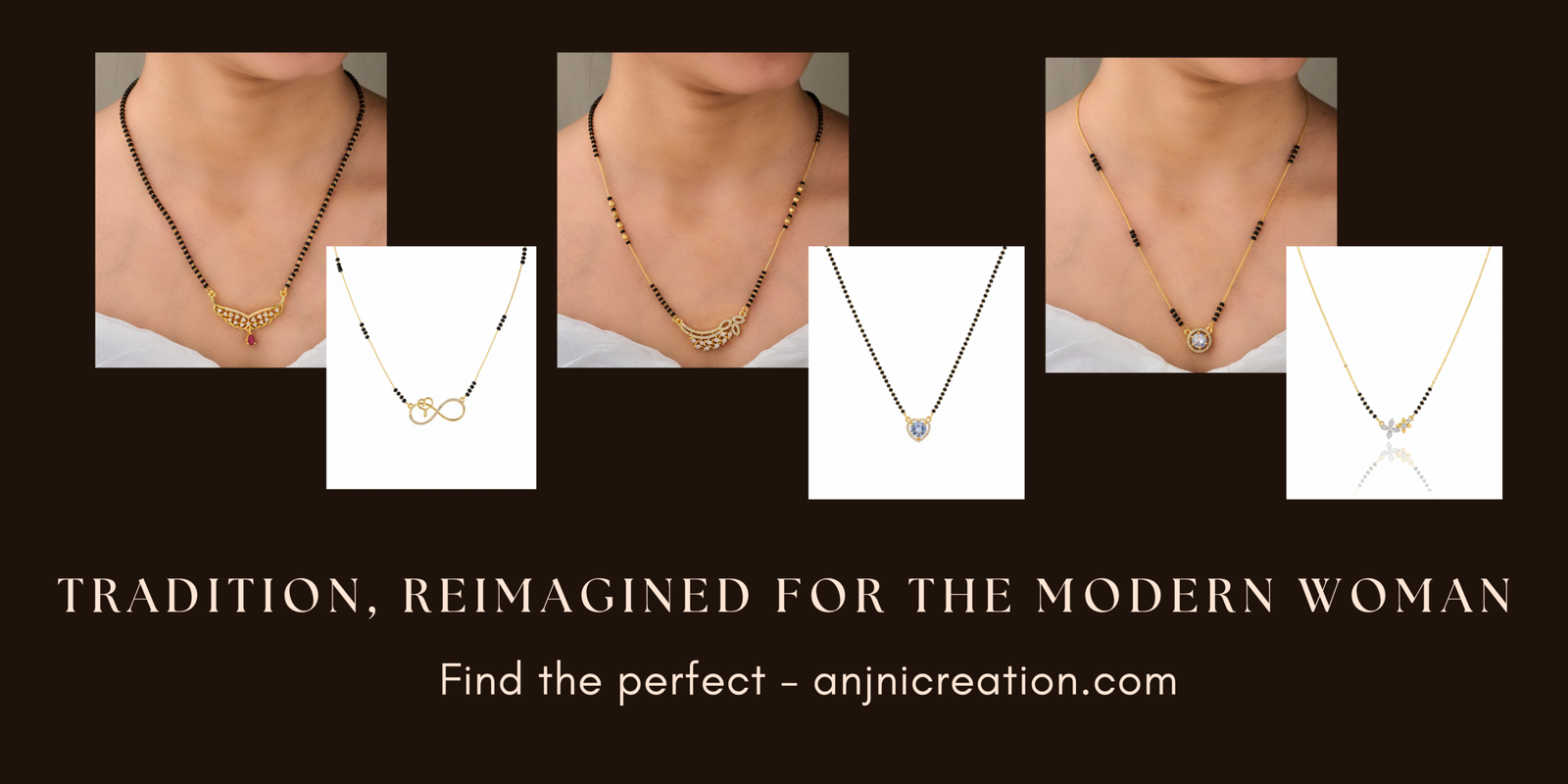 Kiyu Ziyu By Anjni Creation Anti Tarnish Gold Plated Mangalsutra