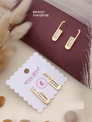 ER-8121 Anti-Tarnish Stainless Steel Earrings