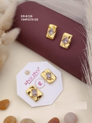 ER-8126 Anti-Tarnish Stainless Steel Earrings