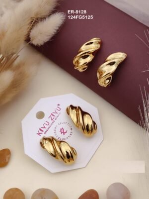 ER-8128 Anti-Tarnish Stainless Steel Earrings