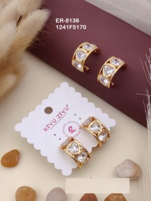 ER-8136 Anti-Tarnish Stainless Steel Earrings