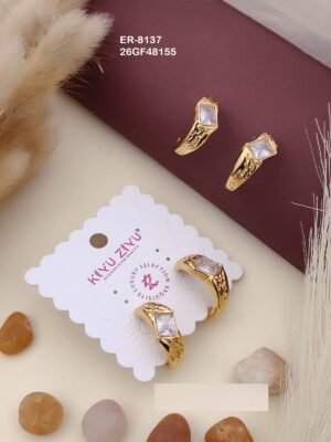 ER-8137 Anti-Tarnish Stainless Steel Earrings