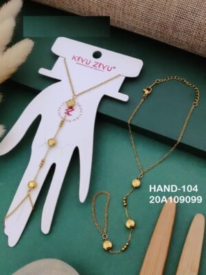 HAND-104 Anti-Tarnish Stainless Steel Hand Chain