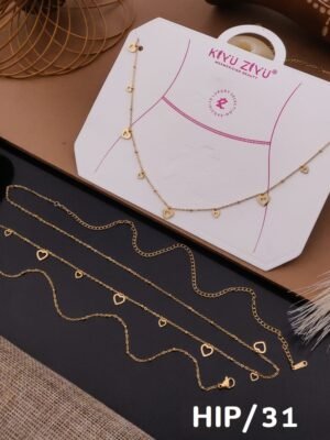 Anti Tarnish Waist Chain HIP31