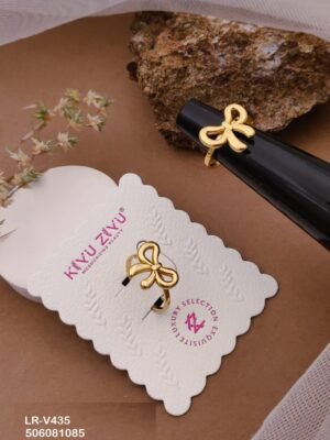 Anti tarnish Finger Ring Kiyu Ziyu LR-V435