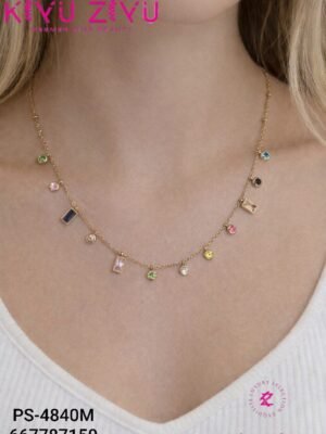 PS-4840M Anti-Tarnish Stainless Steel Necklace