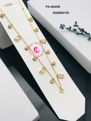 PS-4840W Anti-Tarnish Stainless Steel Necklace