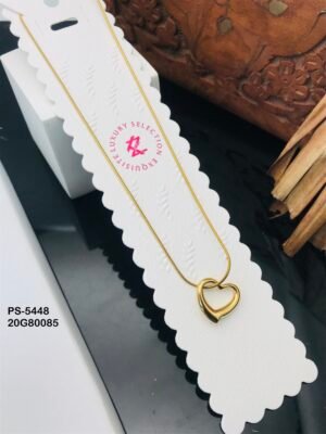 PS-5448 Anti-Tarnish Stainless Steel Necklace