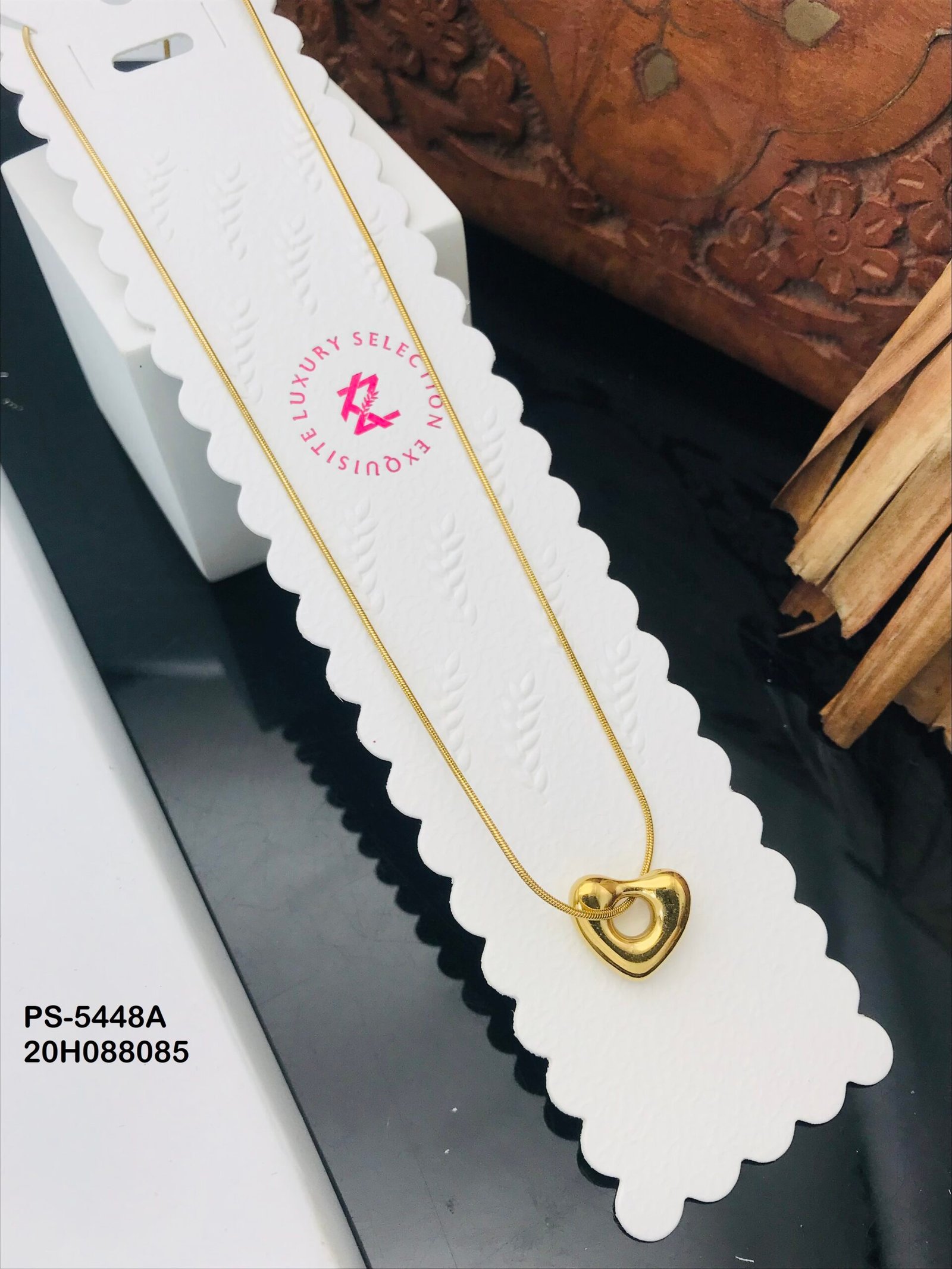 PS-5448A Anti-Tarnish Stainless Steel Necklace