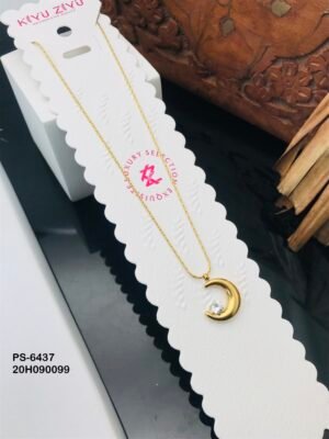 PS-6437 Anti-Tarnish Stainless Steel Necklace