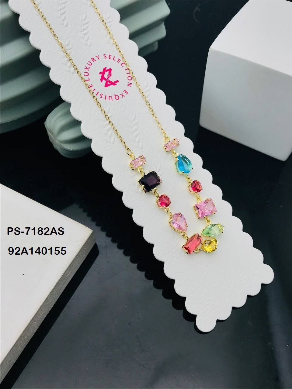 PS-7182AS Anti-Tarnish Stainless Steel Necklace