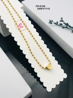 PS-8106 Anti-Tarnish Stainless Steel Necklace