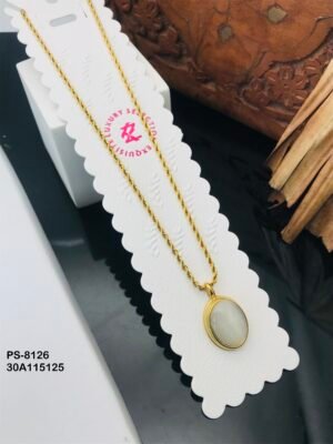 PS-8126 Anti-Tarnish Stainless Steel Necklace