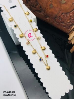 PS-8128 Anti-Tarnish Stainless Steel Necklace