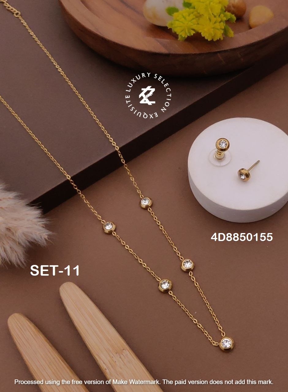 SET-11 Anti-Tarnish Stainless Steel Combo Set