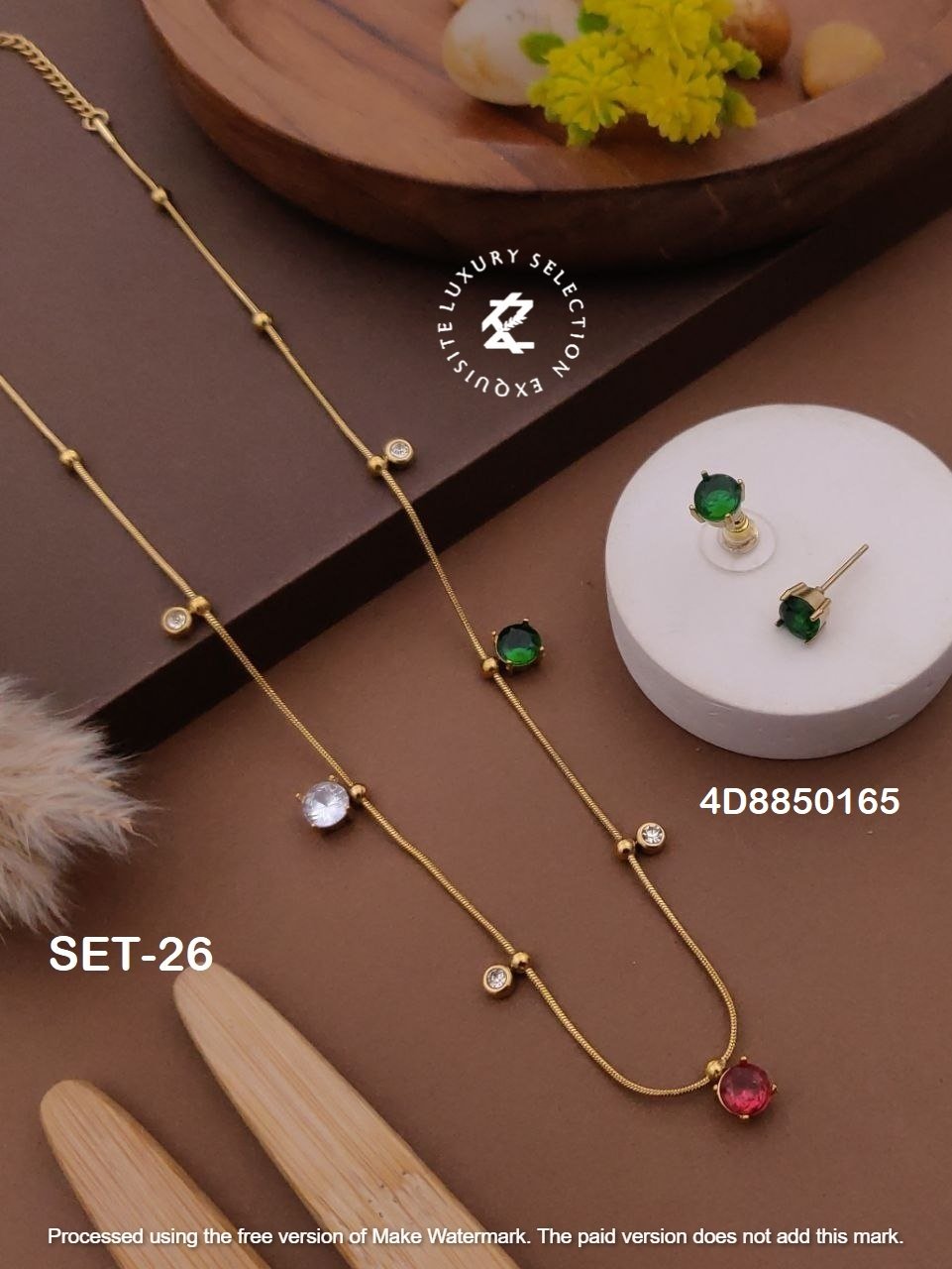 SET-26 Anti-Tarnish Stainless Steel Combo Set