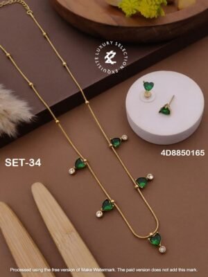 SET-34 Anti-Tarnish Stainless Steel Combo Set