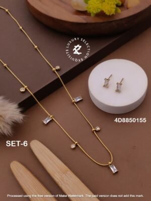 SET-6 Anti-Tarnish Stainless Steel Combo Set