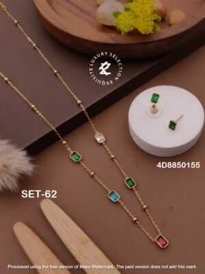 SET-62 Anti-Tarnish Stainless Steel Combo Set