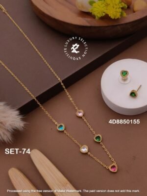 SET-74 Anti-Tarnish Stainless Steel Combo Set