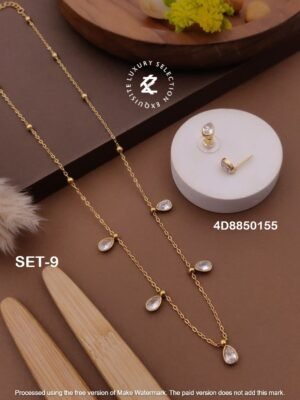 SET-9 Anti-Tarnish Stainless Steel Combo Set