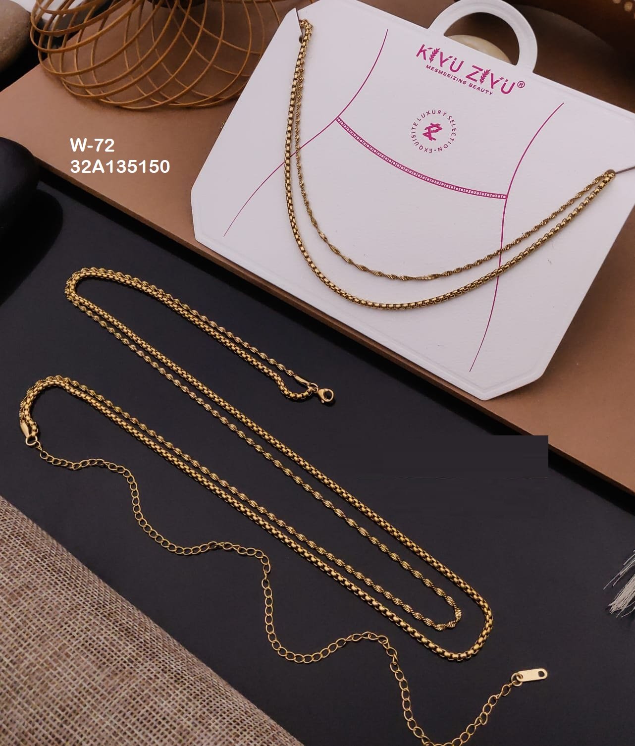 W-72 Anti-Tarnish Stainless Steel Waist Chain