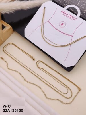 W-C Anti-Tarnish Stainless Steel Waist Chain