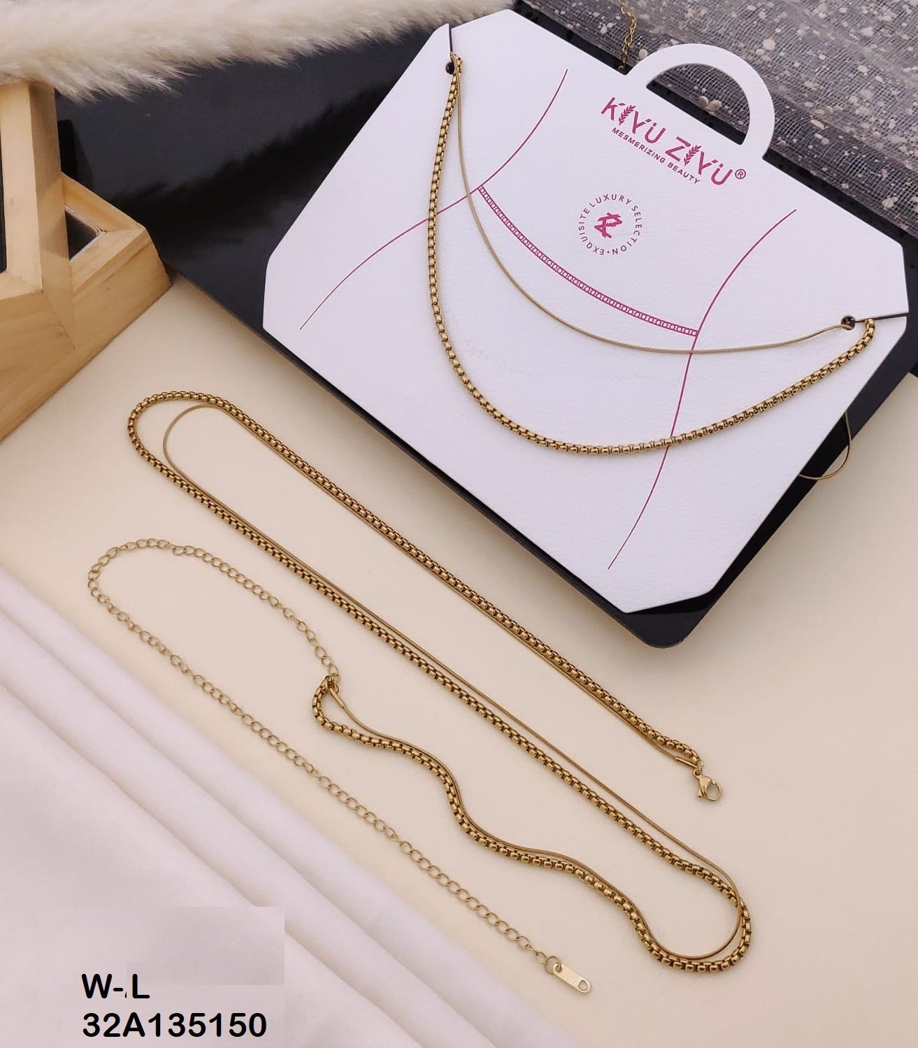 W-L Anti-Tarnish Stainless Steel Waist Chain