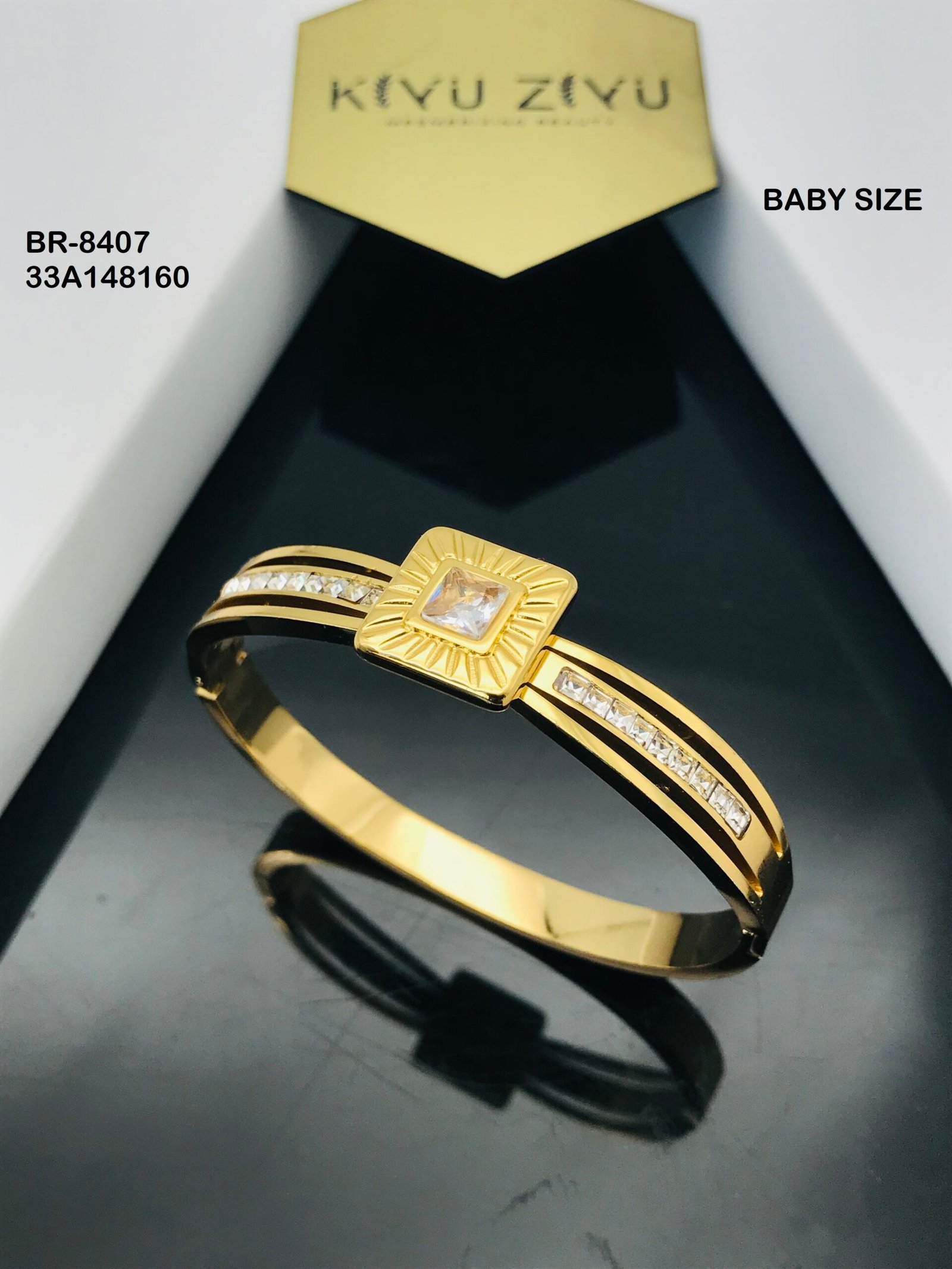 BB-8407 Anti-Tarnish Stainless Steel Baby Size