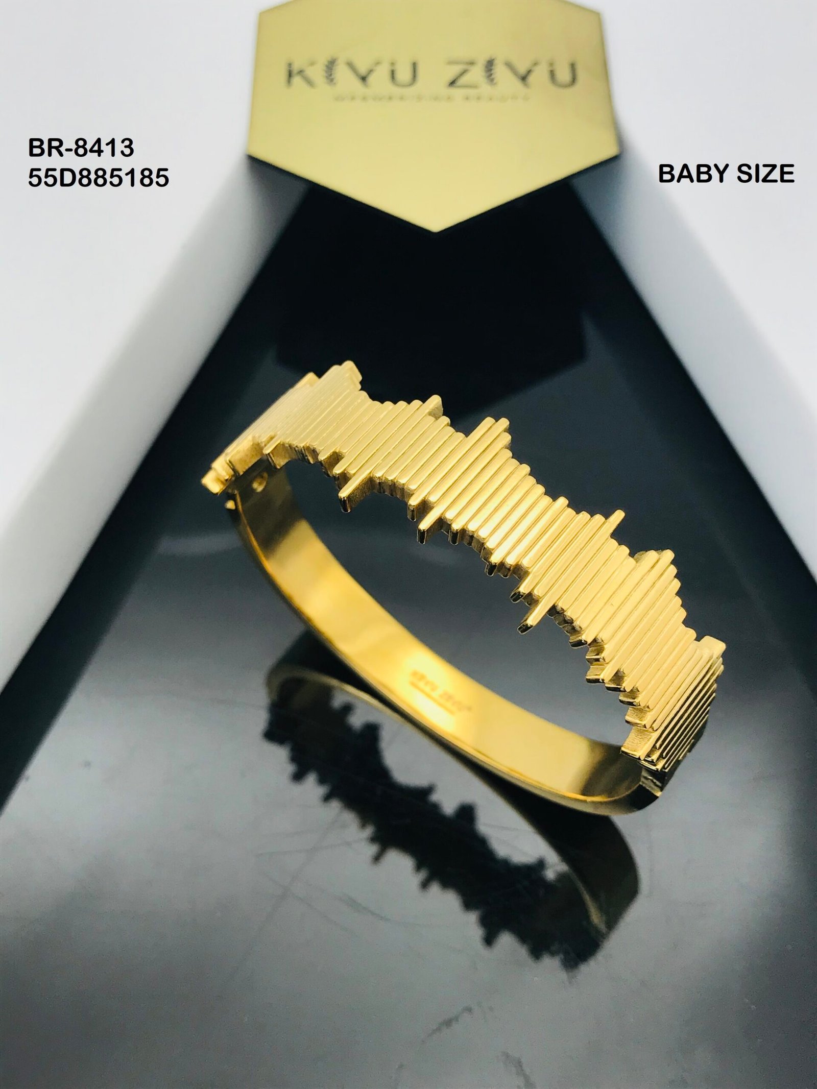 BB-8413 Anti-Tarnish Stainless Steel Baby Size