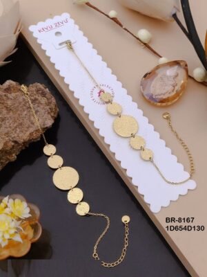 BR-8167 Anti-Tarnish Stainless Steel Chain Bracelets