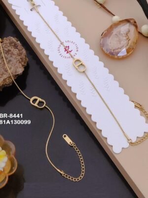 BR-8441 Anti-Tarnish Stainless Steel Chain Bracelets