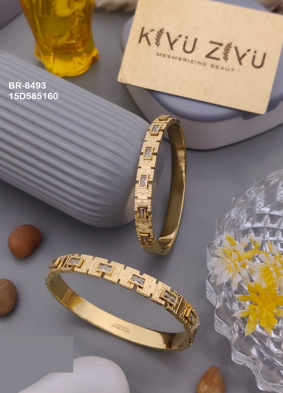 BR-8493 Anti-Tarnish Stainless Steel KADA