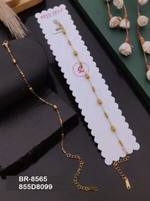 BR-8565 Anti-Tarnish Stainless Steel Chain Bracelets