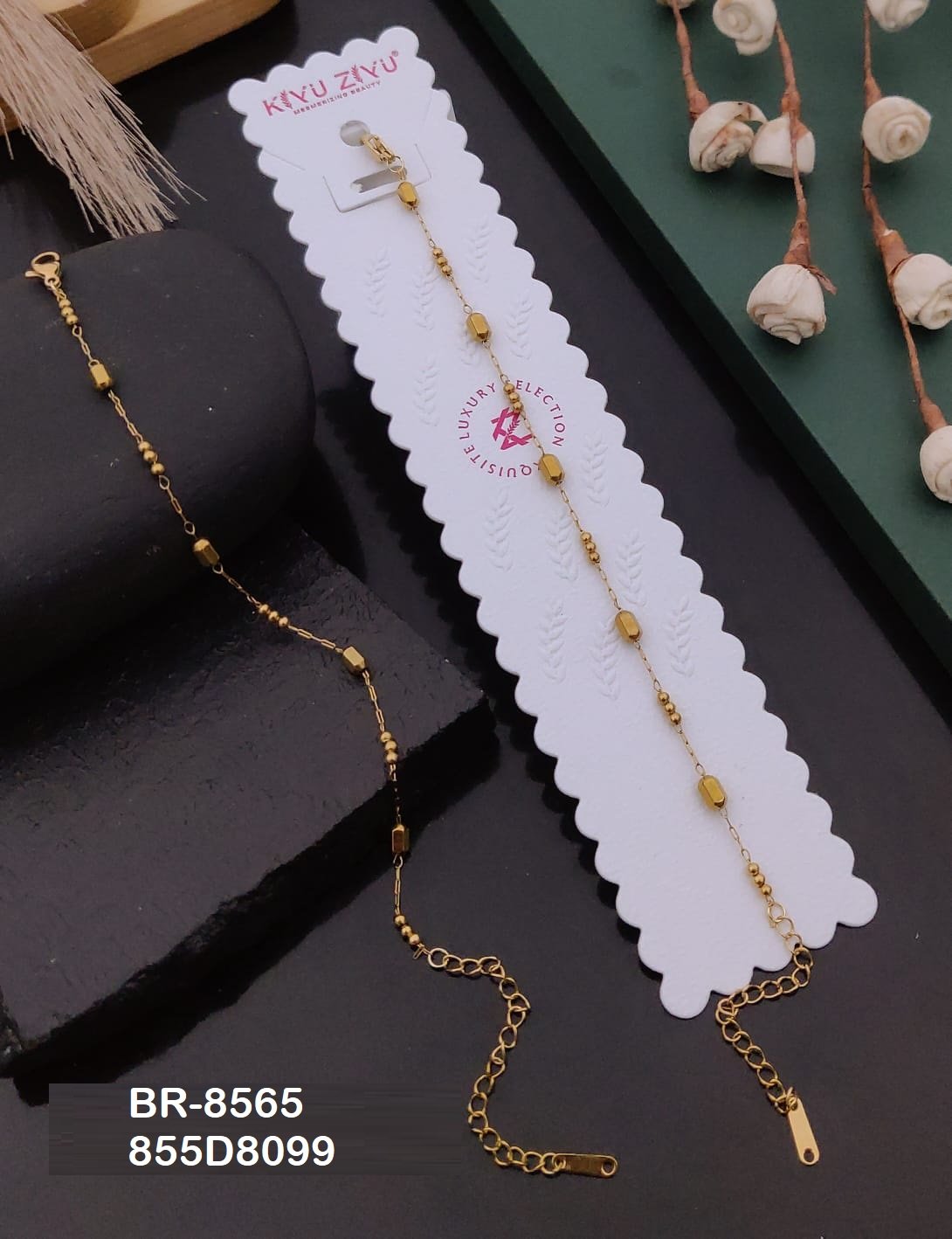 BR-8565 Anti-Tarnish Stainless Steel Chain Bracelets