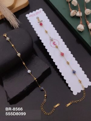 BR-8566 Anti-Tarnish Stainless Steel Chain Bracelets