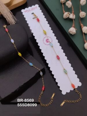 BR-8569 Anti-Tarnish Stainless Steel Chain Bracelets