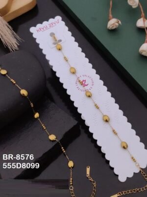 BR-8576 Anti-Tarnish Stainless Steel Chain Bracelets