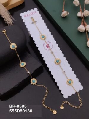 BR-8585 Anti-Tarnish Stainless Steel Chain Bracelets