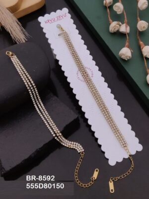 BR-8592 Anti-Tarnish Stainless Steel Chain Bracelets
