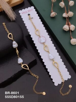 BR-8601 Anti-Tarnish Stainless Steel Chain Bracelets