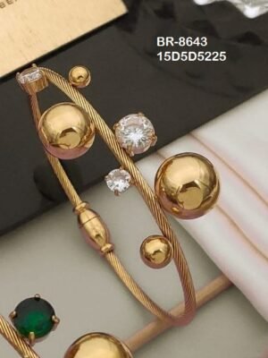 BR-8643 Anti-Tarnish Stainless Steel Bracelet KADA