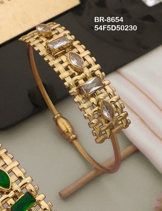 BR-8654 Anti-Tarnish Stainless Steel Bracelet KADA