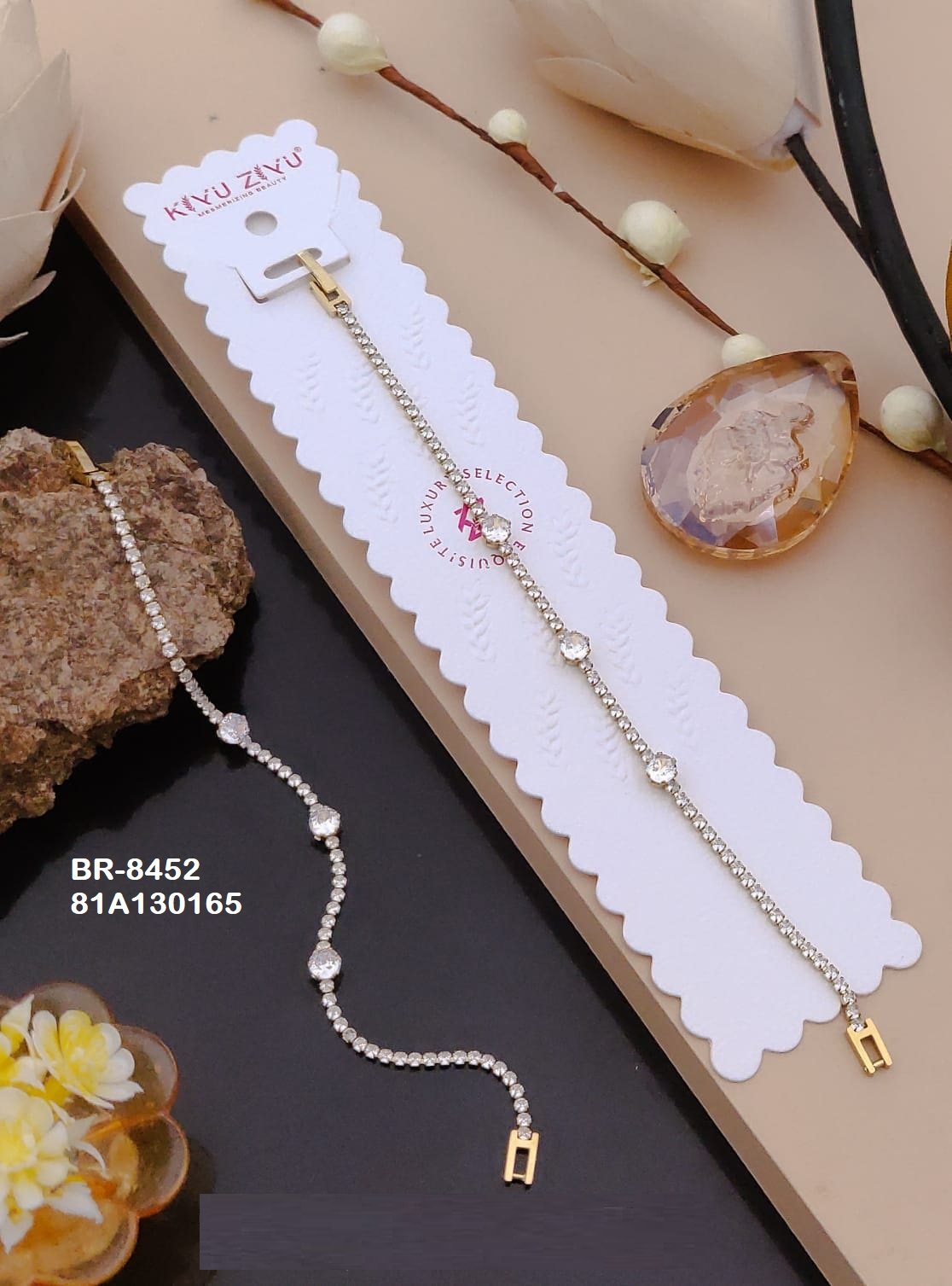 BR-8855 Anti-Tarnish Stainless Steel Chain Bracelets