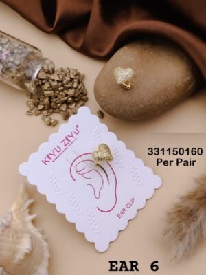EAR-6 Anti-Tarnish Stainless Steel Ear Cuffs