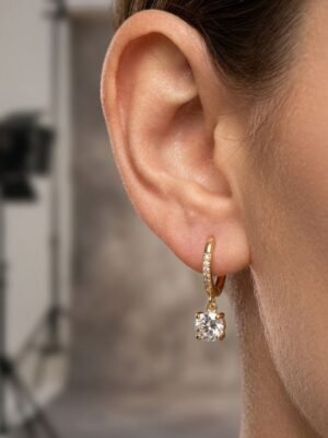 ER-7022RO Anti-Tarnish Stainless Steel Earrings