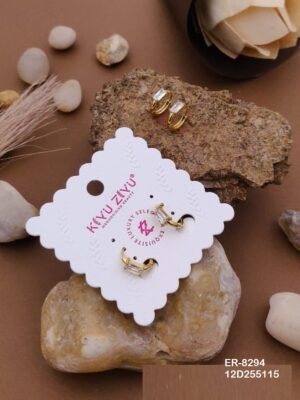 ER-8294 Anti-Tarnish Stainless Steel Earrings