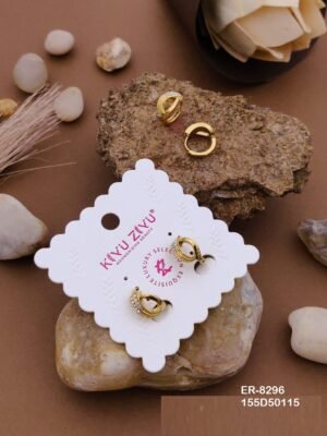 ER-8296 Anti-Tarnish Stainless Steel Earrings