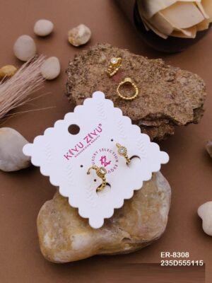 ER-8308 Anti-Tarnish Stainless Steel Earrings