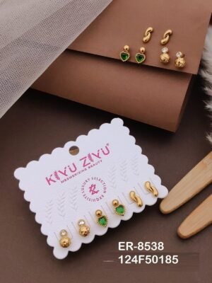 ER-8538 Anti-Tarnish Stainless Steel Earrings